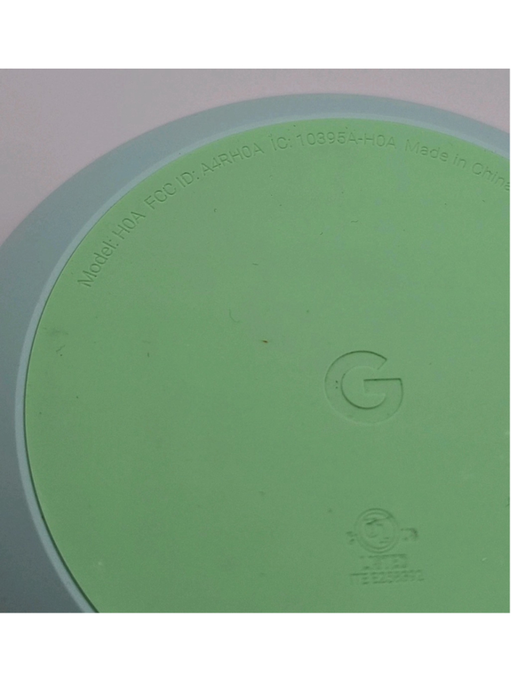 Google Home HOA Mini Smart Bluetooth Speaker With Power Adapter Tested & Working - Picture 4 of 7